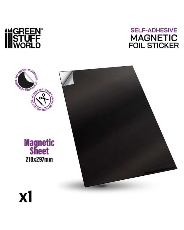 SELF-ADHESIVE MAGNETIC FOIL STICKER