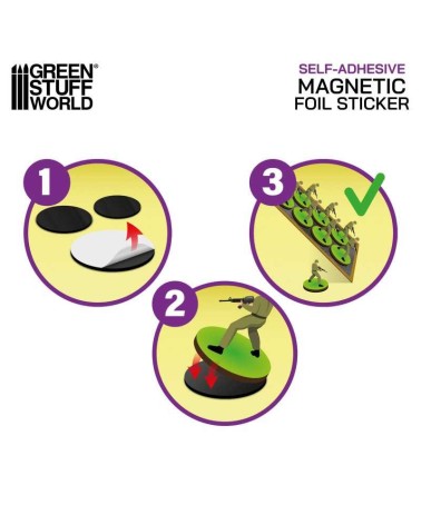SELF-ADHESIVE MAGNETIC FOIL STICKER
