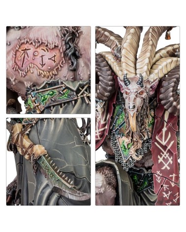 AOS: SKAVEN - VIZZIK SKOUR PROPHET OF THE HORNED RAT