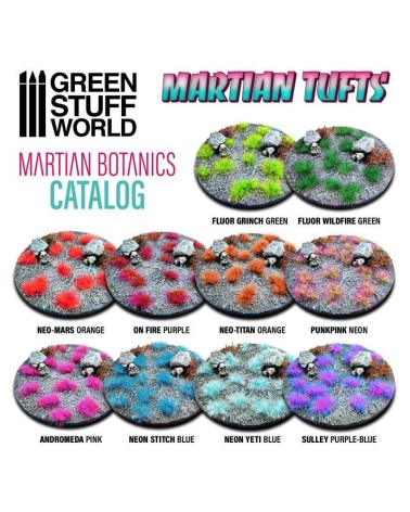 MARTIAN TUFTS - SULLEY PURPLE-BLUE 6MM