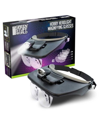 HOBBY HEADLIGHT MAGNIFYING GLASSES