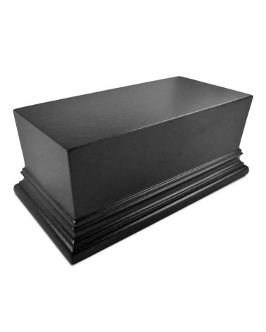 BLOCK PLINTH 12X6 BLACK