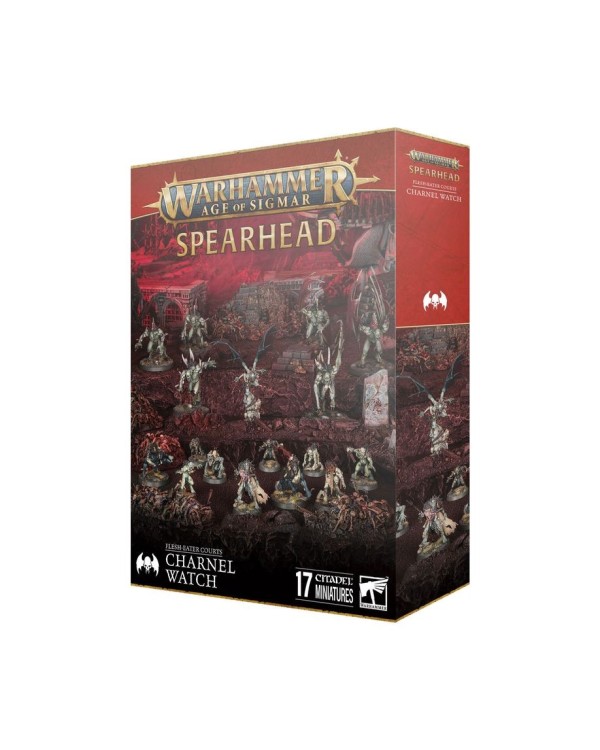 AOS: FLESH-EATER COURTS - CHARNEL WATCH SPEARHEAD