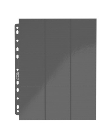 ULTIMATE GUARD 18-POCKET PAGES SIDE-LOADING GRIS (10)