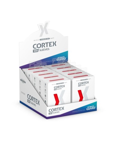 ULTIMATE GUARD CORTEX SLEEVES TAMAÑO ESTÁNDAR ROJO (100)