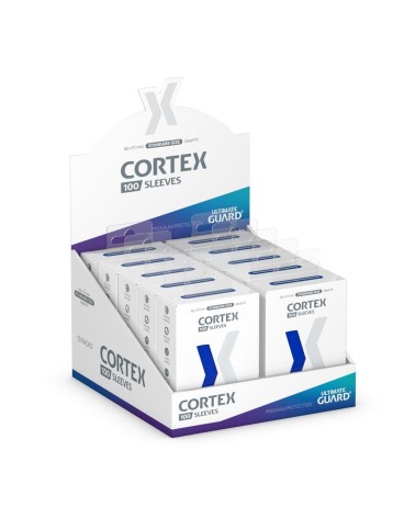 ULTIMATE GUARD CORTEX SLEEVES TAMAÑO ESTÁNDAR AZUL (100)
