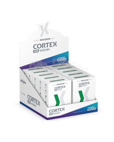 ULTIMATE GUARD CORTEX SLEEVES TAMAÑO ESTÁNDAR VERDE (100)