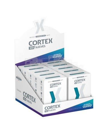 ULTIMATE GUARD CORTEX SLEEVES TAMAÑO ESTÁNDAR GASOLINA AZUL (100)