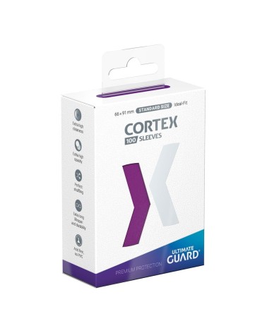 ULTIMATE GUARD CORTEX SLEEVES TAMAÑO ESTÁNDAR VIOLETA (100)