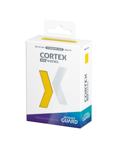 ULTIMATE GUARD CORTEX SLEEVES TAMAÑO ESTÁNDAR YELLOW (100)