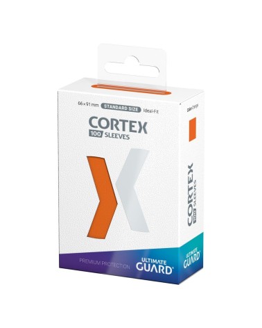 ULTIMATE GUARD CORTEX SLEEVES TAMAÑO ESTÁNDAR NARANJA (100)