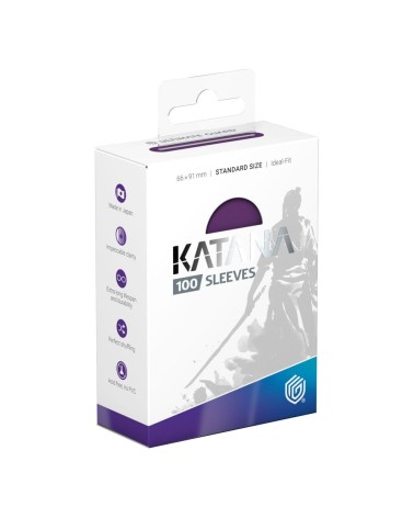 ULTIMATE GUARD KATANA SLEEVES TAMAÑO ESTÁNDAR IRIS BLOOM (100)