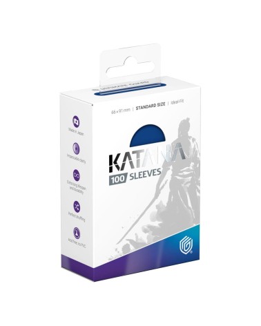 ULTIMATE GUARD KATANA SLEEVES TAMAÑO ESTÁNDAR BLUE BIRD (100)
