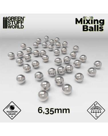 MIXING BALLS 6.35MM