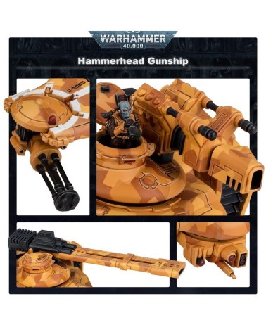 40K: T'AU EMPIRE - HAMMERHEAD GUNSHIP