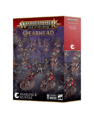 AOS: GLOOMSPITE GITZ - SNARLPACK HUNTAZ SPEARHEAD