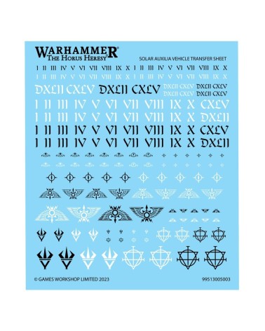 HH: SOLAR AUXILIA - COMBAT FORCE