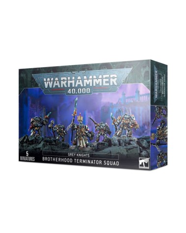 40K: GREY KNIGHTS - BROTHERHOOD TERMINATOR SQUAD