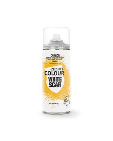 WHITE SCAR SPRAY PAINT 400ML