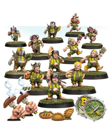BLOOD BOWL: HALFLING TEAM - THE GREENFIELD GRASSHUGGERS