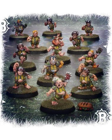 BLOOD BOWL: HALFLING TEAM - THE GREENFIELD GRASSHUGGERS