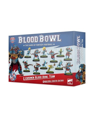 BLOOD BOWL: LIZARDMEN TEAM - GWAKA'MOLI CRATER GATORS
