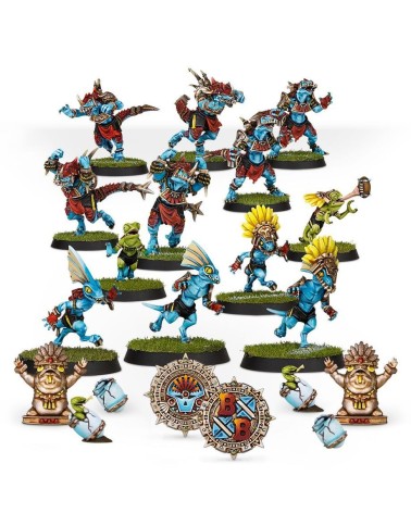 BLOOD BOWL: LIZARDMEN TEAM - GWAKA'MOLI CRATER GATORS