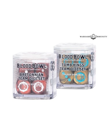 BLOOD BOWL: BRETONIAN TEAM DICE SET
