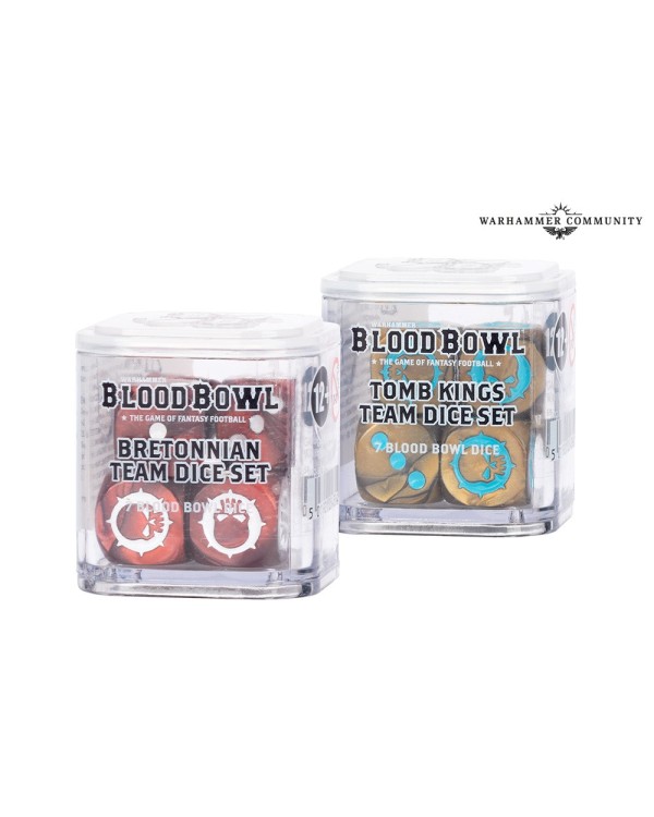 BLOOD BOWL: TOMB KING TEAM DICE SET BLOOD BOWL: TOMB KING TEAM DICE SET