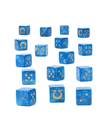 40K: ULTRAMARINES - DICE SET 40K: ULTRAMARINES - DICE SET