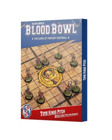 BLOOD BOWL: TOMB KING TEAM PITCH AND DUGOUTS