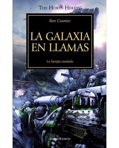 HEREJIA DE HORUS 3 LA GALAXIA EN LLAMAS - TAPA BLANDA