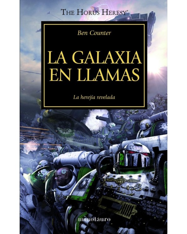 HEREJIA DE HORUS 3 LA GALAXIA EN LLAMAS - TAPA BLANDA