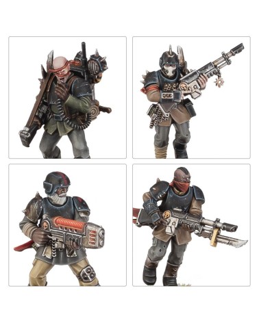 40K: CHAOS SPACE MARINES - TRAITOR GURDSMEN SQUAD