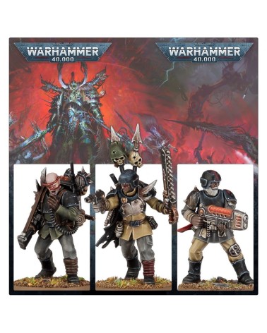 40K: CHAOS SPACE MARINES - TRAITOR GURDSMEN SQUAD