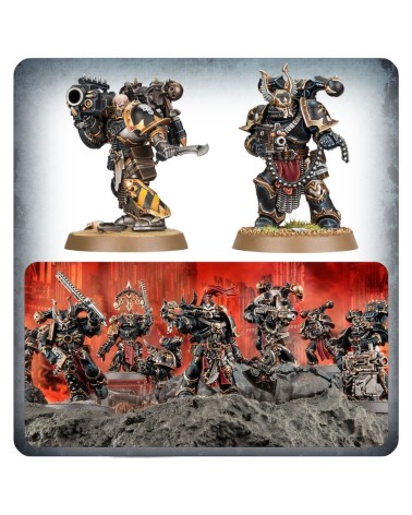 40K: CHAOS SPACE MARINES - LEGIONARIES