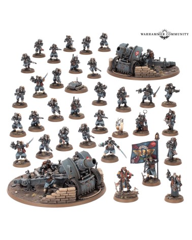 40K: ASTRA MILITARUM - KRIEG SIEGE PLATOON BATTLEFORCE