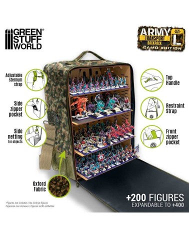 ARMY TRANSPORT BAG L CAMO EDITION GREEN STUFF