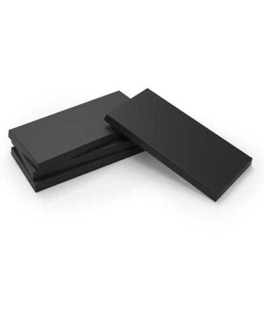 PLASTIC RECTANGLE BASE 30X60MM X10