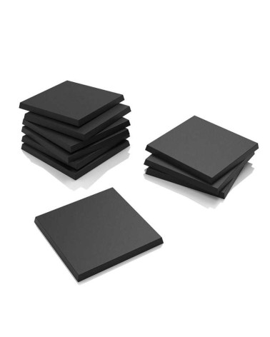 PLASTIC SQUARE BASE 40MM X10