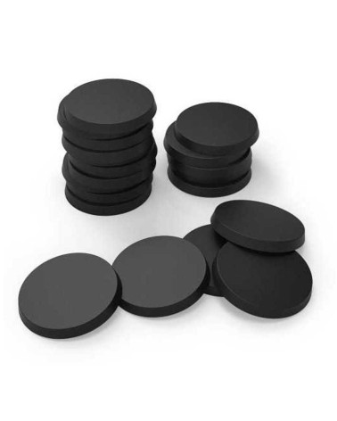 PLASTIC ROUND BASE 28.5MM X20