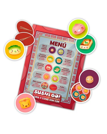 SUSHI GO GO! GIRA Y COME DIM SUM