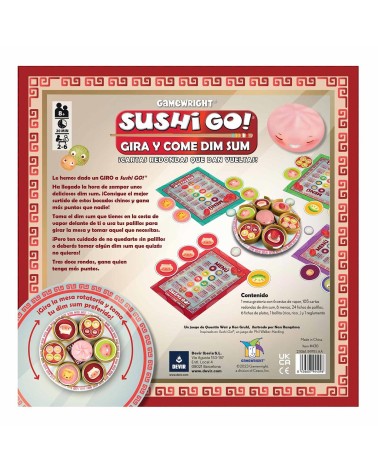 SUSHI GO GO! GIRA Y COME DIM SUM