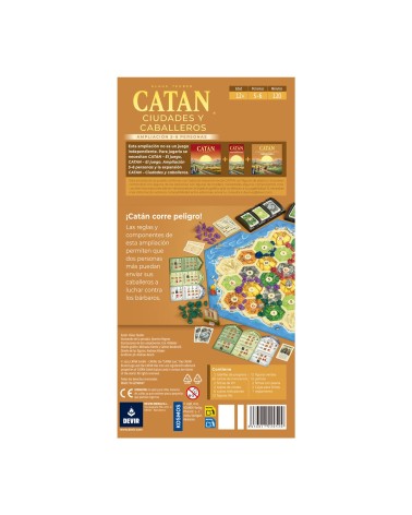 CATAN CIUDADES Y CABALLEROS EXP. 5-6 JUGADORES