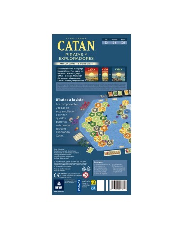 CATAN: PIRATAS Y EXPLORADORES 5-6 JUGADORES