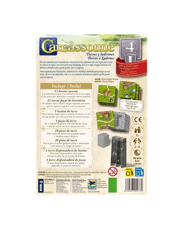 CARCASSONNE TORRES Y LADRONES 4
