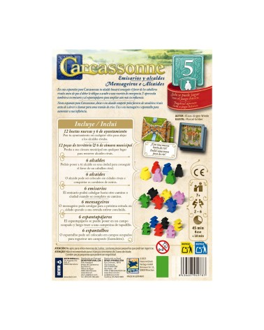 CARCASSONNE EMISARIOS Y ALCALDES 5