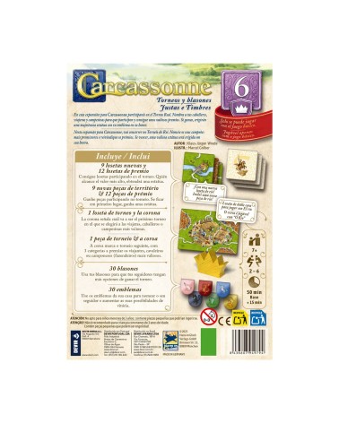 CARCASSONNE TORNEOS Y BLASONES 6