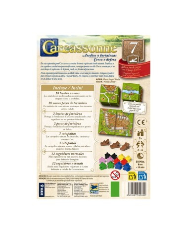 CARCASSONNE ASEDIOS Y FORTALEZAS 7