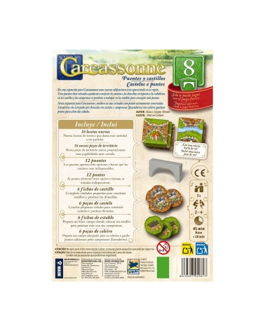 CARCASSONNE PUENTES Y CASTILLOS 8